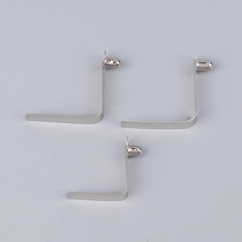 10 pz tubo pulsante singolo chiusura a scatto tipo V Caravan in acciaio Kayak Paddle Clip a molla morsetto a pressione perno palo tenda