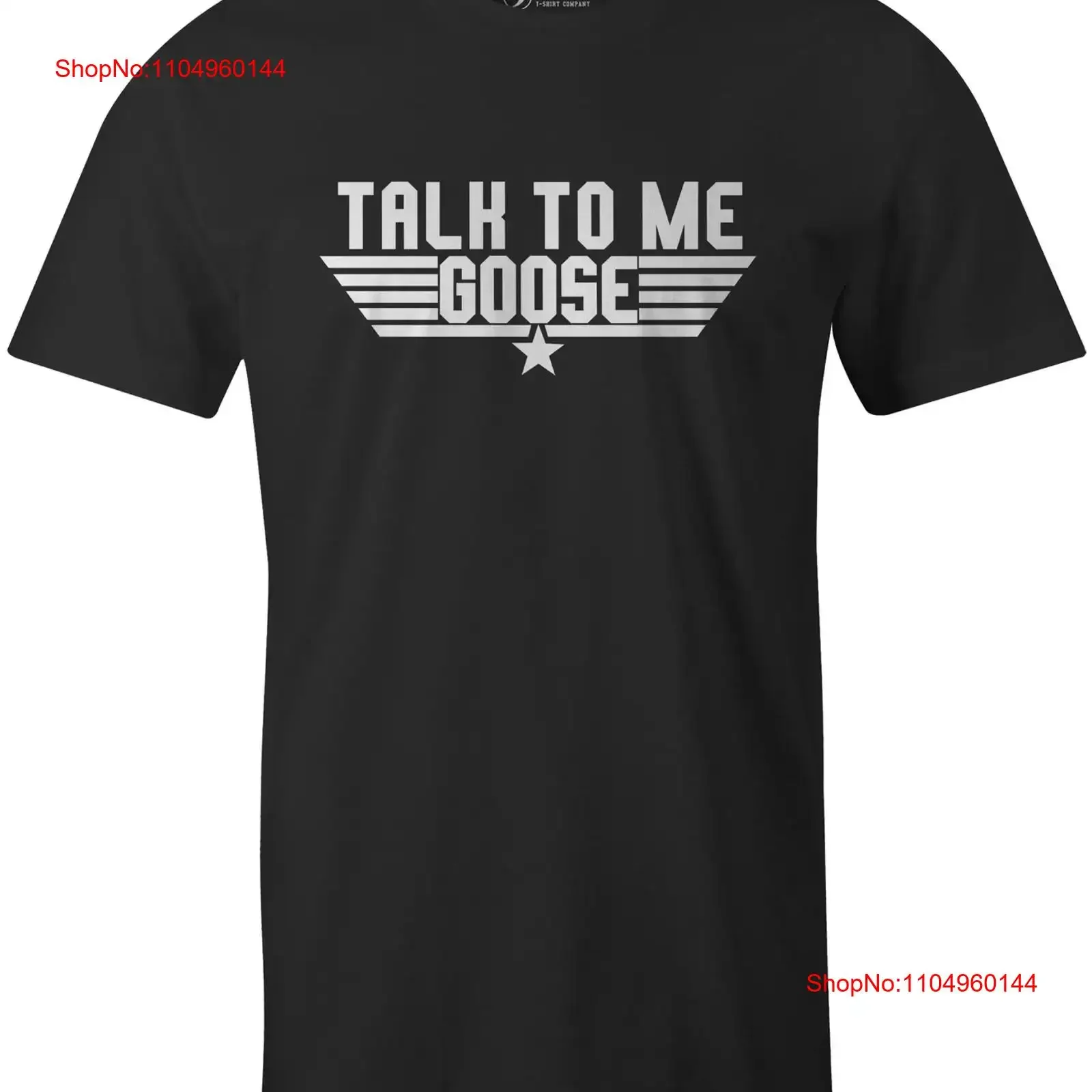 

Футболка с 9 коронами Maverick Talk To Me Goose, винтажный стираный топ для повседневной носки, мягкий, слегка графический, дышащий