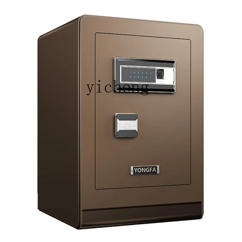 ZK Safe Box Household Authentication Small All-Steel Anti-Theft Fingerprint Password Large Office Safe