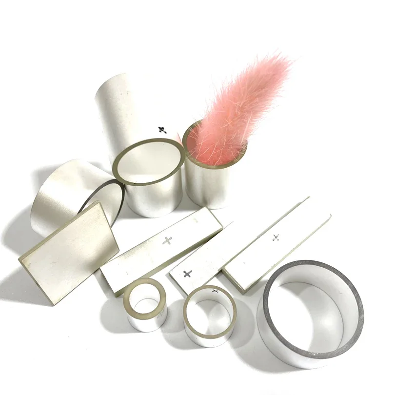 25Pcs/Lot OD10xID5xT7mm PZT5 Material Piezoelectric Ceramic Tube Electrical Ceramics