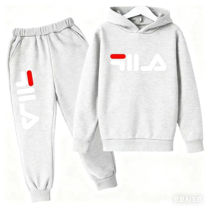 الأطفال كنزة قطيفة 3-12Y عطلة هدية البلوز بنين بنات طفل أعلى + بنطلون 2P الجمال الفتيات معطف الرياضة مجموعة عادية #3