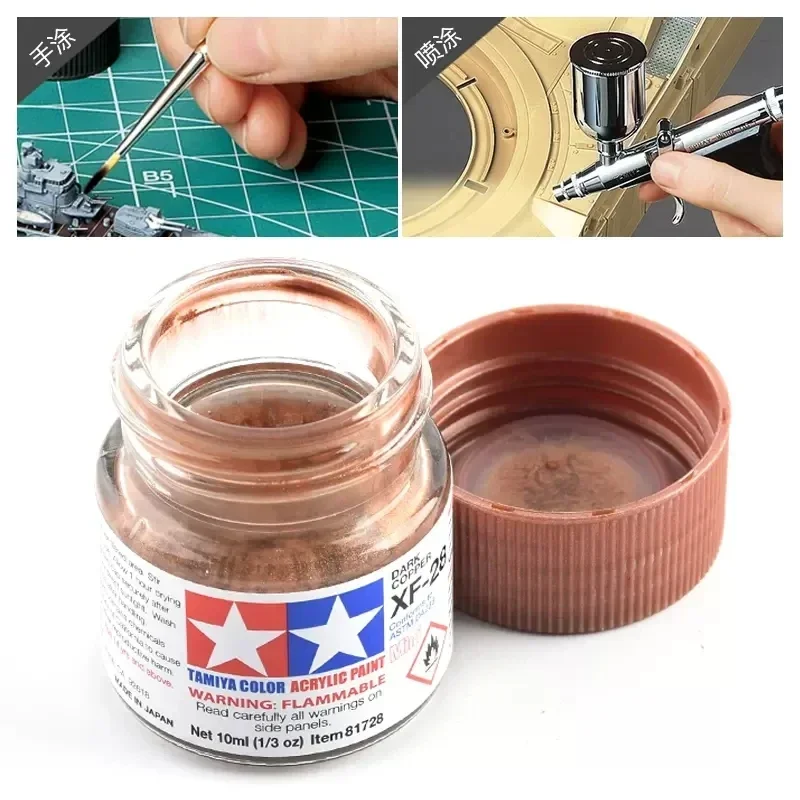 Водорастворимая краска Tamiya XF25-XF68 10 мл. Картина для модели Tamiya DIY.