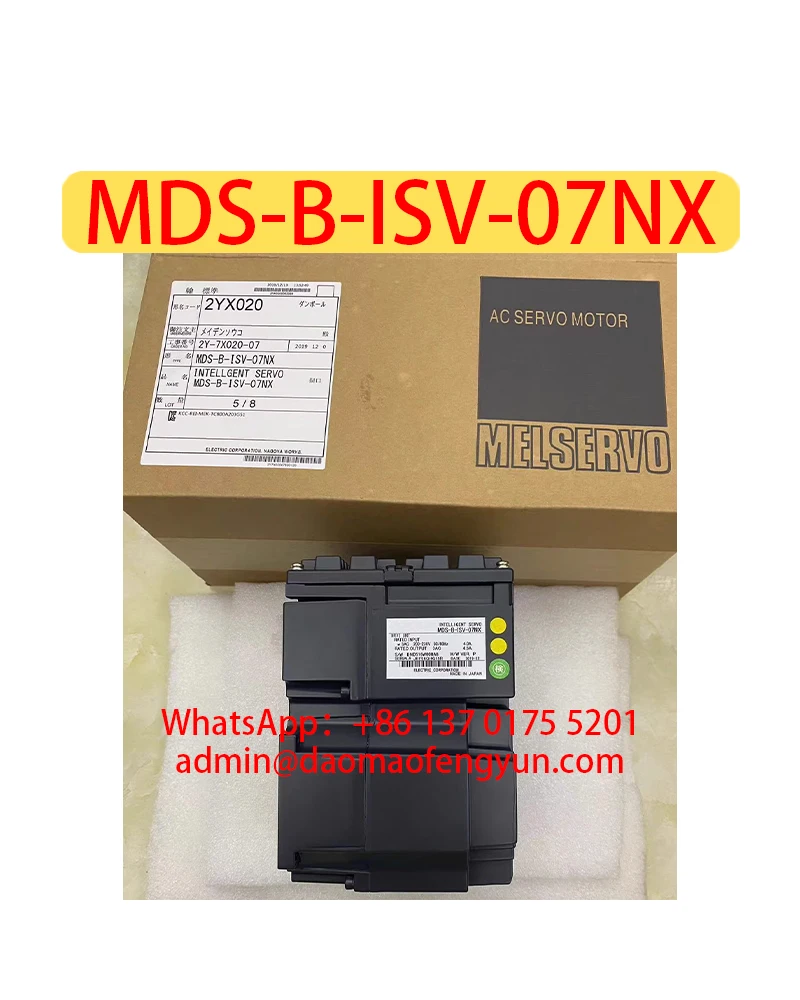 MDS-B-ISV-07NX تكامل جديد للمحركات المؤازرة ومحركات الأقراص وأجهزة التشفير MDS B ISV 07NX، شحن سريع