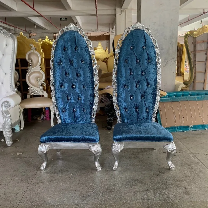 Factory direct sales of new high back chair European style, single leisure chair, image chair princess chair