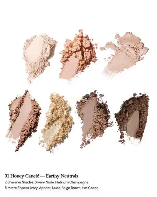 Flowerkaren Collezione Cupido alla fragola Tavolozza per la carnagione del viso Blush Ombretto Evidenziatore Flower Know Tavolozza abbronzante per il viso