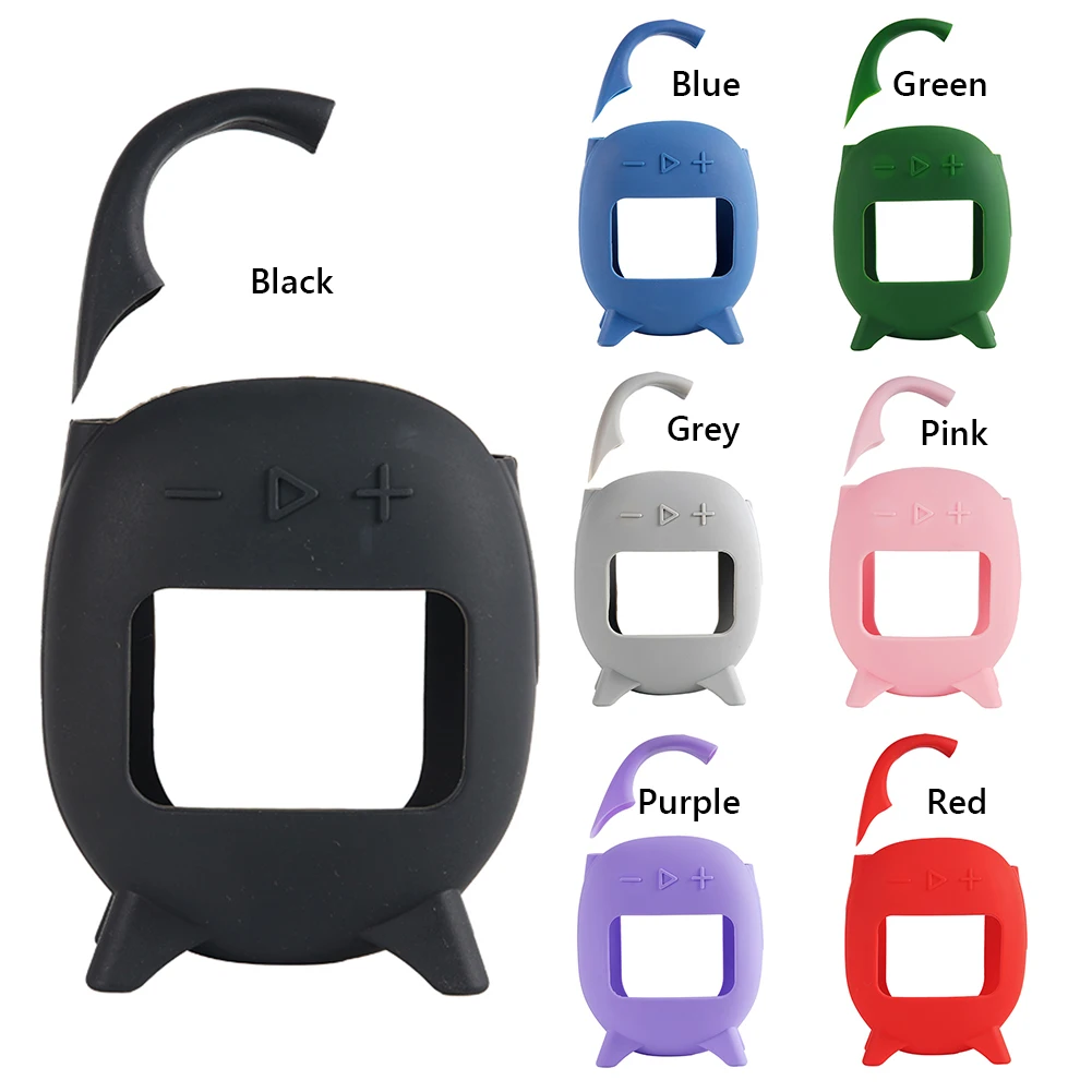 Capa de silicone para JBL, Dustproof, Levando Stand Up Pouch, Caso Speaker BT portátil, Clip 5