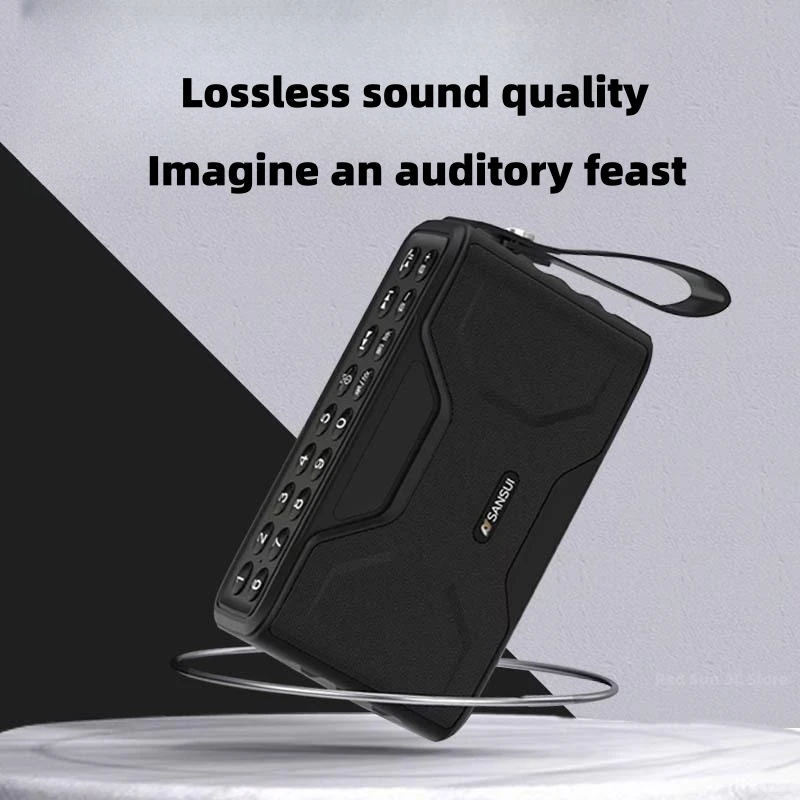 F71 Wireless Bluetooth Speaker FM Radio Outdoor High Fidelity Bass Speaker Supports Headphone Output Caixa de som Bluetooth