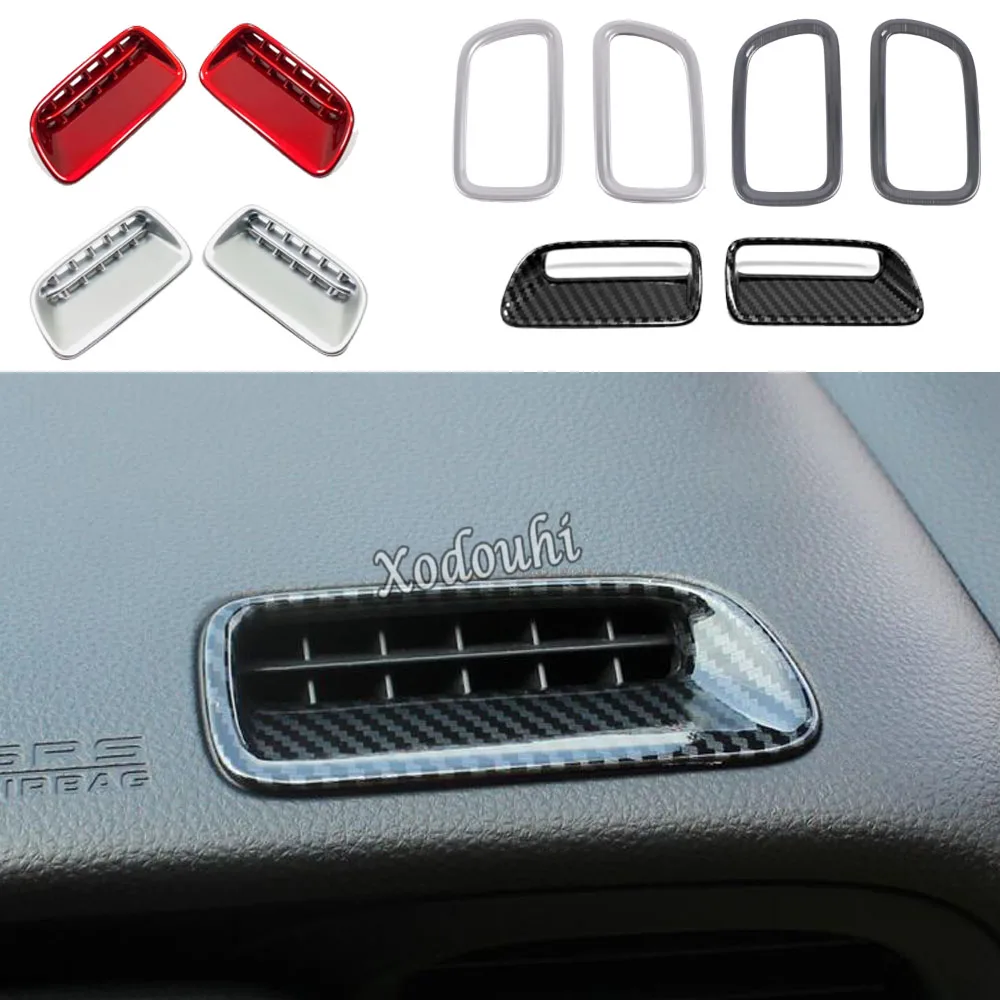 

Для Honda Fit Jazz 2020 2021 2022 2023 2024, декоративная рамка лампы, накладка из АБС-пластика/стали, передняя часть вентиляционного отверстия для кондиционера