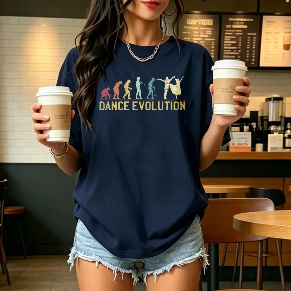 Camiseta Gráfica Vintage Casua - Women Fashion Evolution avaliação e preço
