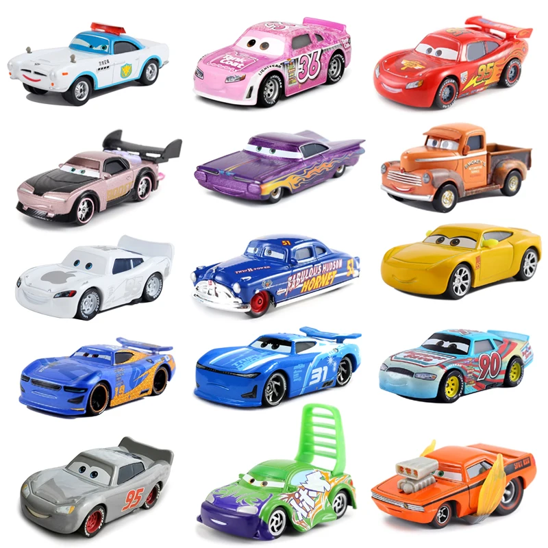 Image of Pixar Cars Spielzeugauto Jackson Storm The King Neues Design Verchromte Version 1:55 Metall-Druckguss-Modellauto Spielzeug Geschenk für Kinder