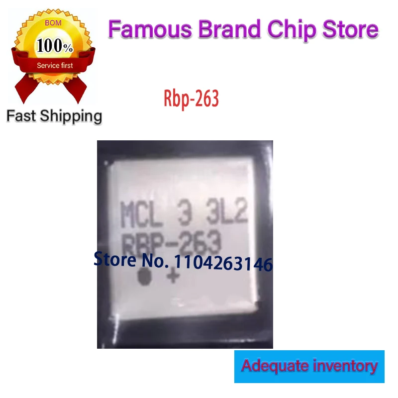 

Band Pass Filter Rbp-263 1pcs 230-297mhz Mini Circuits