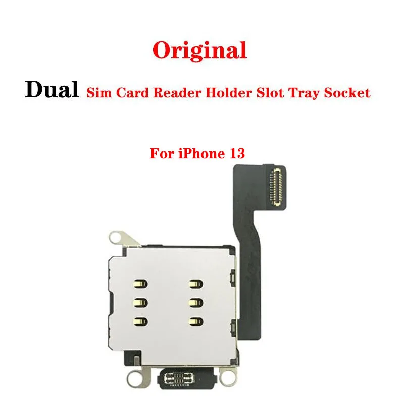 Sim Card Reader Holder Slot Tray Socket Flex Cable For iPhone X XR
