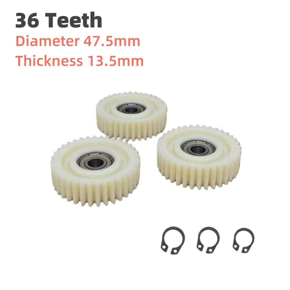 47.5x13.5/32x12 Planetary Gear 36Teeth Gears With 8mm Bearings Wheel Hub Electric Bike Nylon Gear For Bafang Motor E-bike Parts