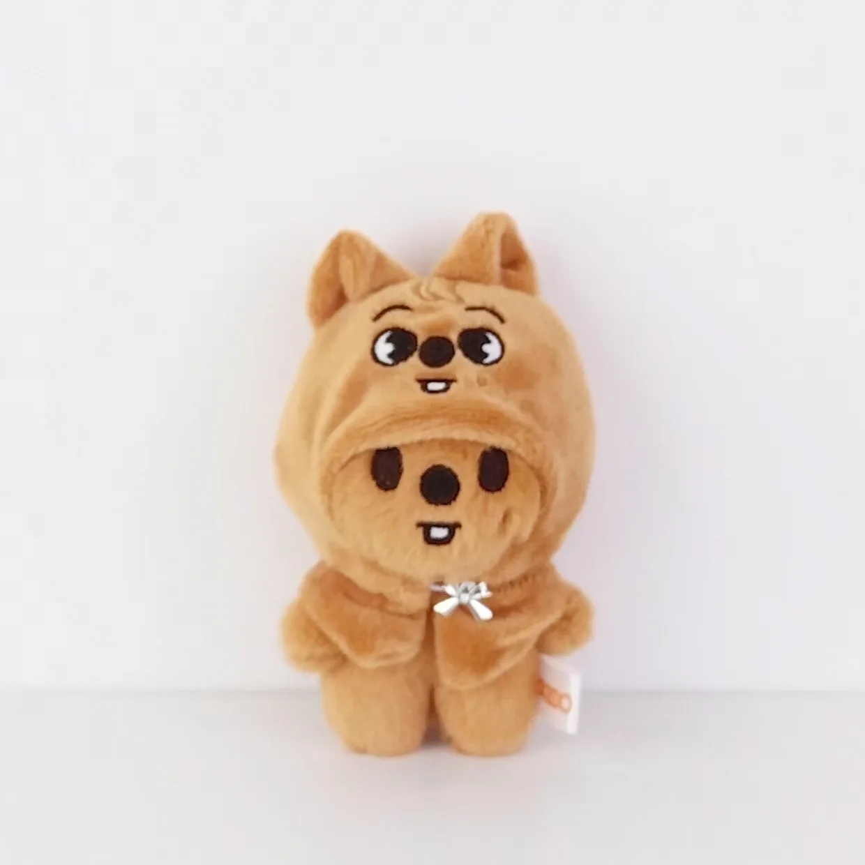 10CM Stray Kids KPOP SKZOO FM Field Cape Series Lee Yong Bok Cute Cartoon Plush Bag Keychain Doll Pendant Holiday Gift