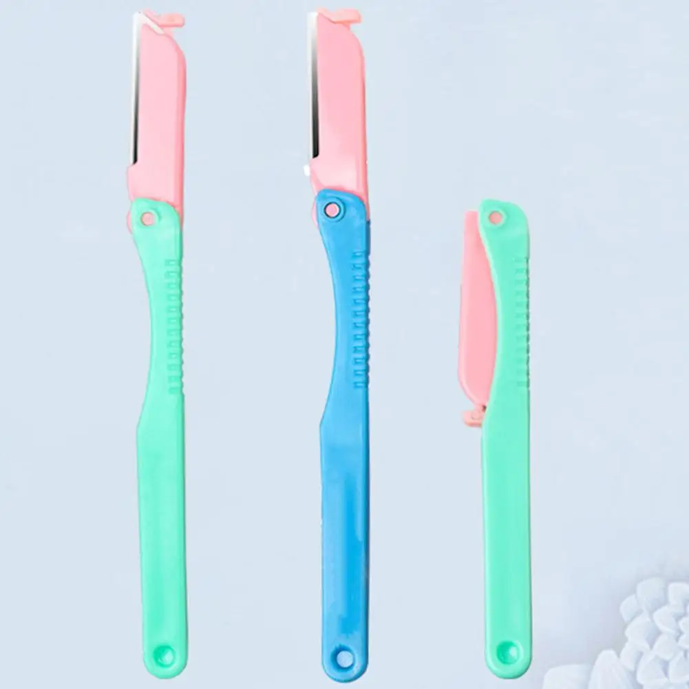 Nuovo 1PC sopracciglio Trimmer rasoio portatile rasoio viso capelli trucco epilazione rimozione donna sicurezza sopracciglia rasoio cutter Eye M0Y7