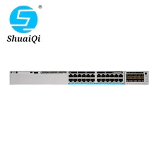 9300X 12x25G Fiber Ports modular uplink industrial poe ethernet switch C9300X-12Y-E