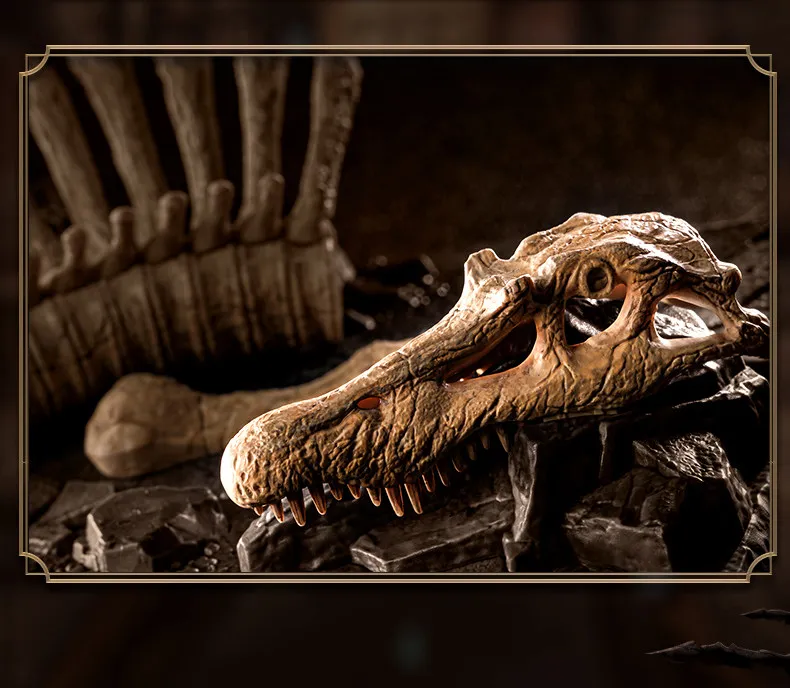 BLOKEES Jurassic World Jurassic Park Dinosaurier TERRAVENTURE Blind Box Spielzeug Zusammengebautes Modell Actionfigur Spielzeug sammeln – Detail 24