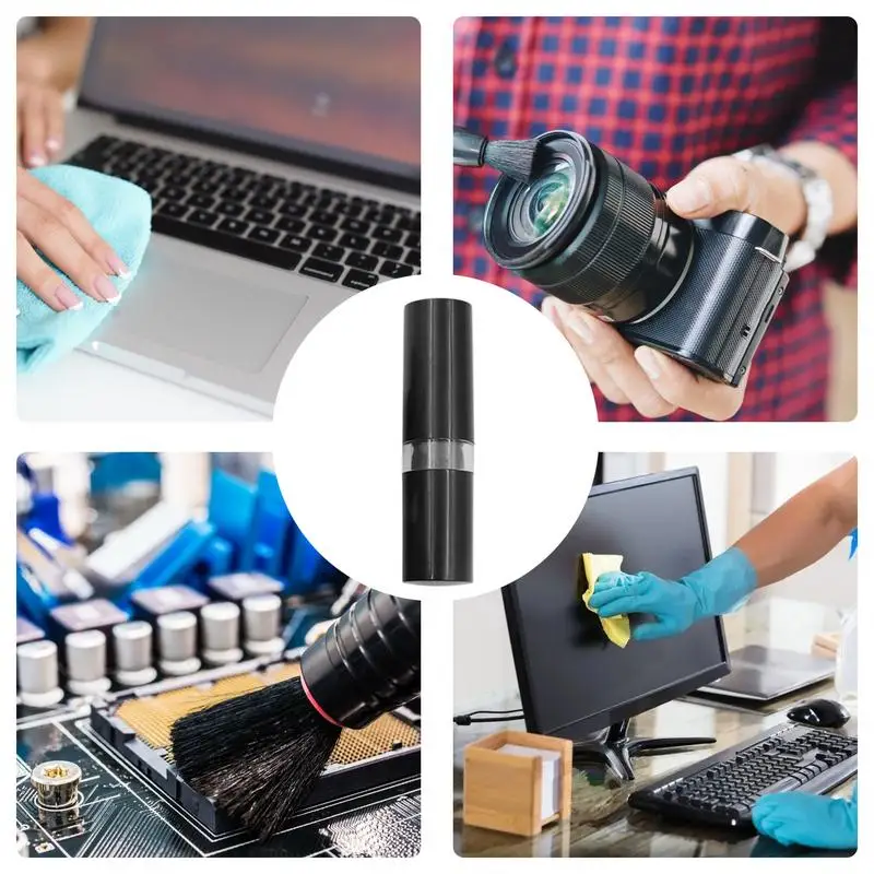 Keyboard Cleaning Brush Retractable Dust And Dirt Remover Portable Multi-Function Computers Keyboard Brush For Computers Laptops