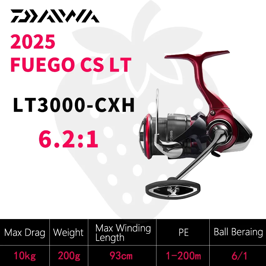 DAIWA 2025 New FUEGO CS LT Fishing Reel Spinning Reel 5.3/5.7/6.2
