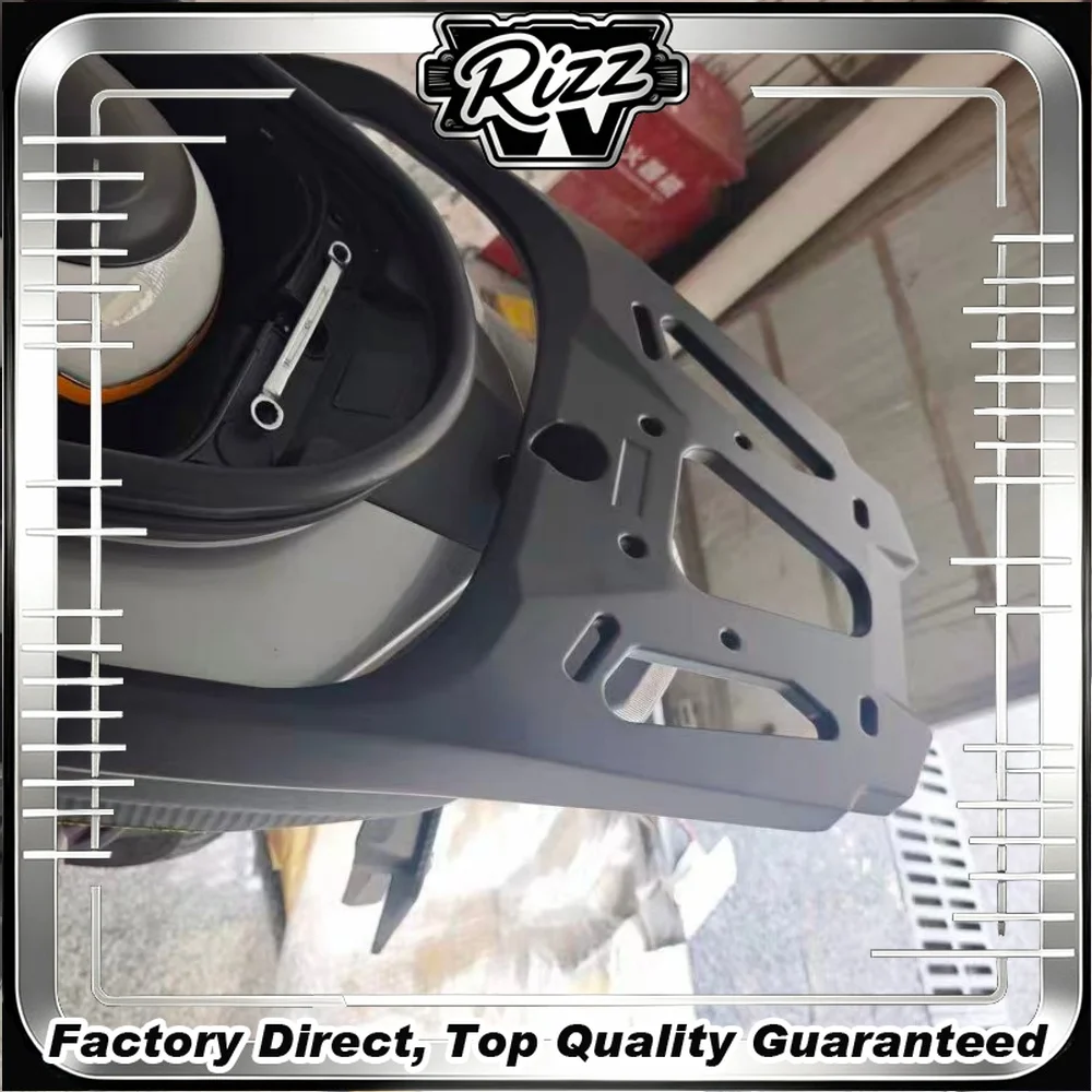 FOR SYM JOYMAX Z300 CRUISYM300 Thickened Aluminum Rear Rack Heavy-Duty Top Case Bracket Universal Fit No Cutting Required