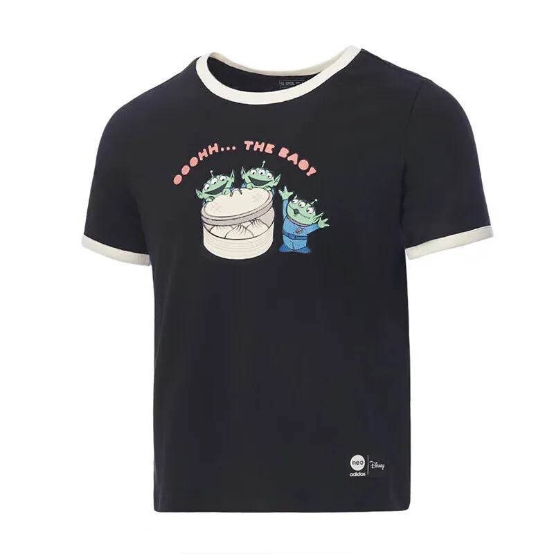 

Adidas Stylish and Fun Women's Short - sleeve T - shirt, from the Alien Collaboration Series