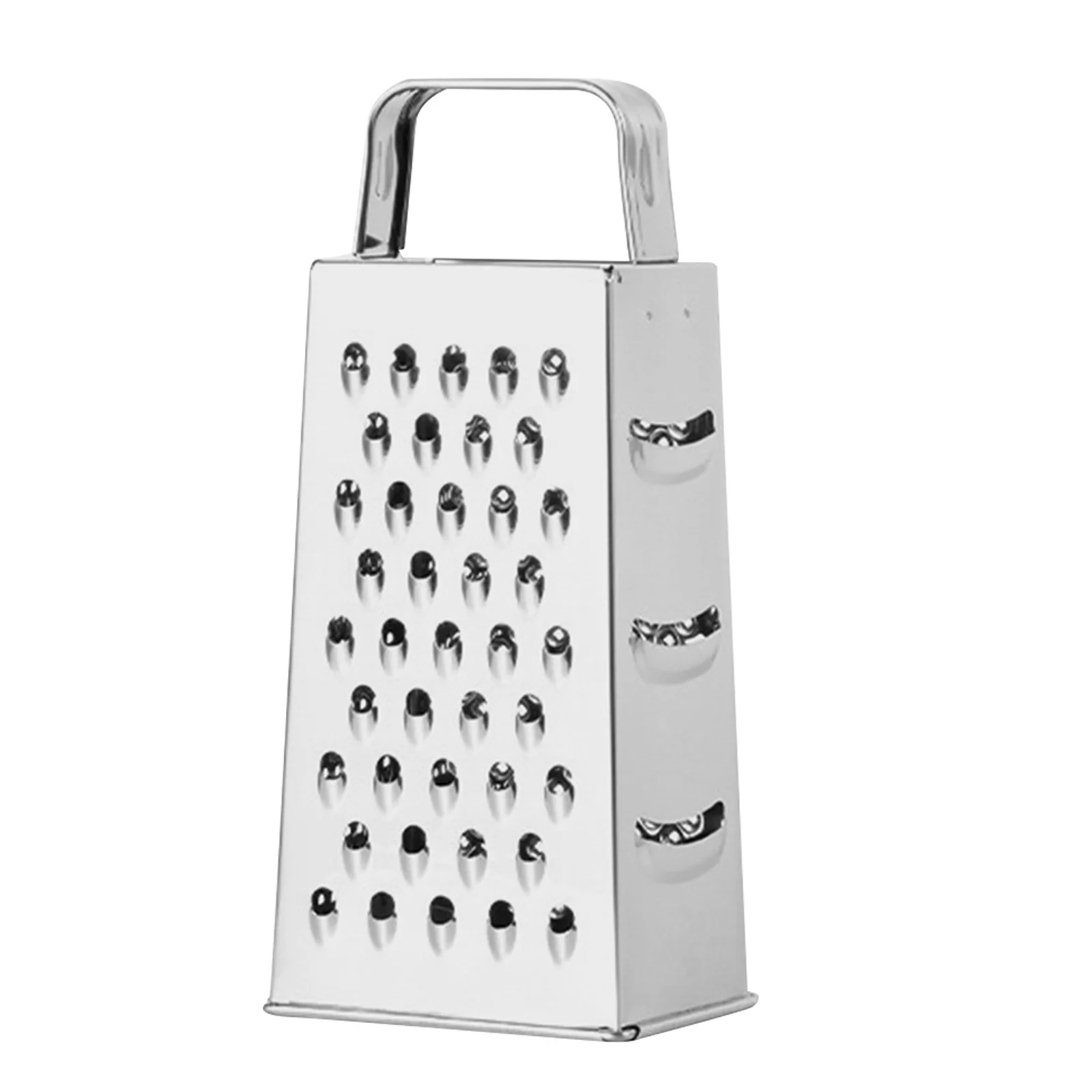 

Stainless Steel 4-Sides Box Grater Multipurpose Kitchen Gadget for Vegetables Cheese Chocolate Grating Vegetable Slicer Tool