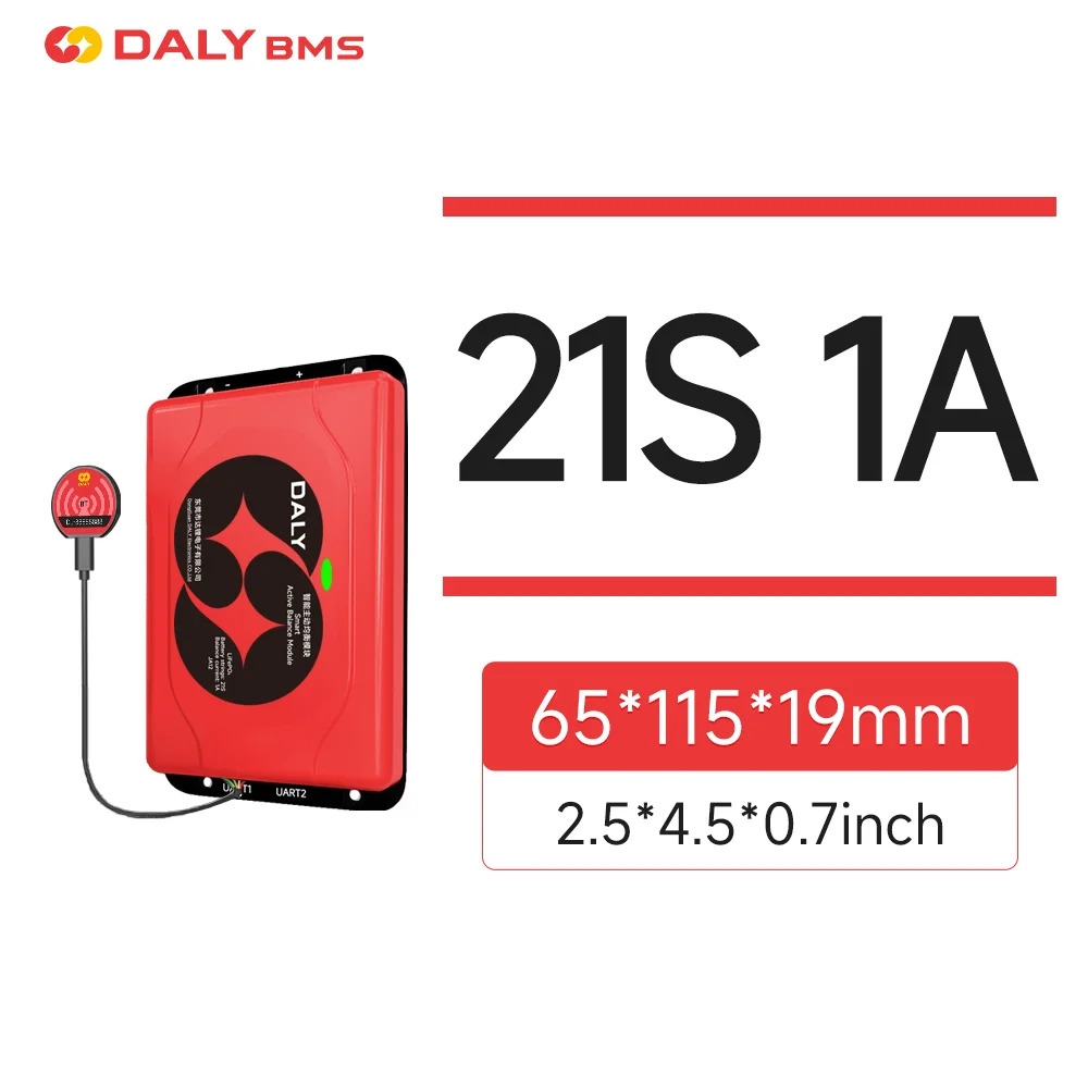 DALY Software Active 1A Balancer mit Bluetooth UART 1A 4S 8S Equalizer geeignet für LI-ION Lifepo4 LTO Batteriepack