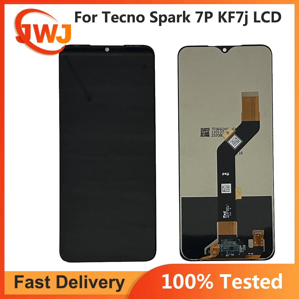 

ЖК-дисплей 6,8 дюйма для Tecno Spark 7P KF7j, детали для замены и ремонта ЖК-дисплея Tecno Spark7P KF7j