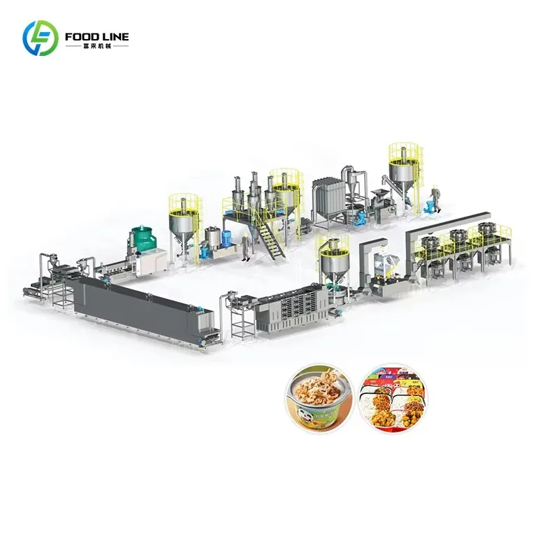 Fortified Rice Production Line Stainless Steel Nutritional Rice Processing Equipment for Food Plants