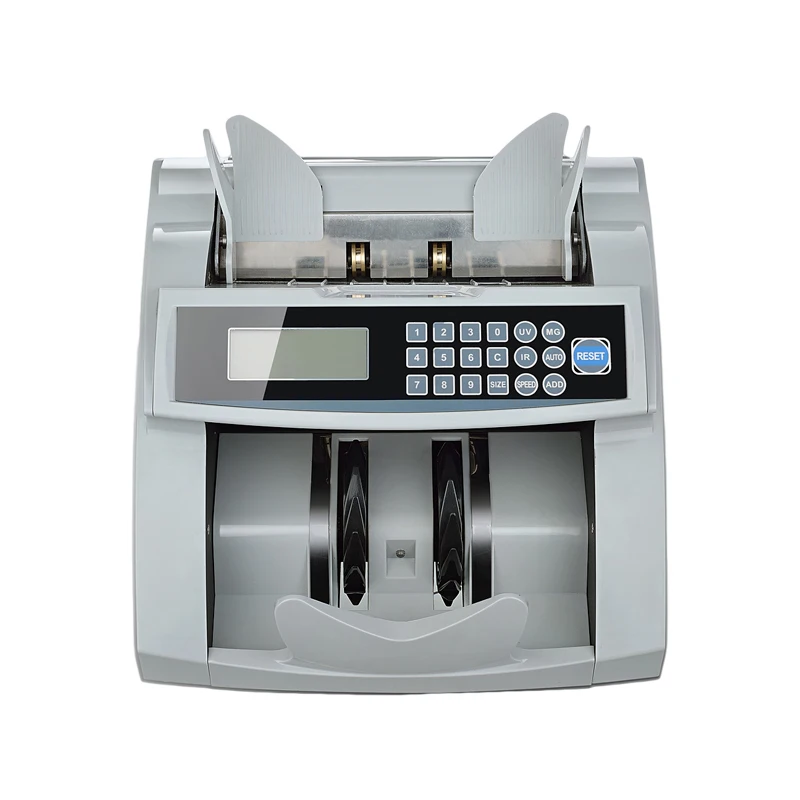 Factory Reliable High-speed Bill Counter Money Cash Counting Machine With UV And MG Detection For Bank