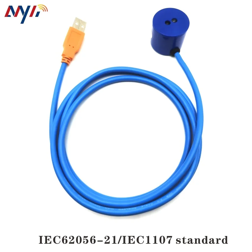 Imagem -02 - Usb para ir Redefinição Magnética Invisível para Kwh Meter My001-b Iec6205621 Iec1107 Dmls Leitura de Medidores de Gás