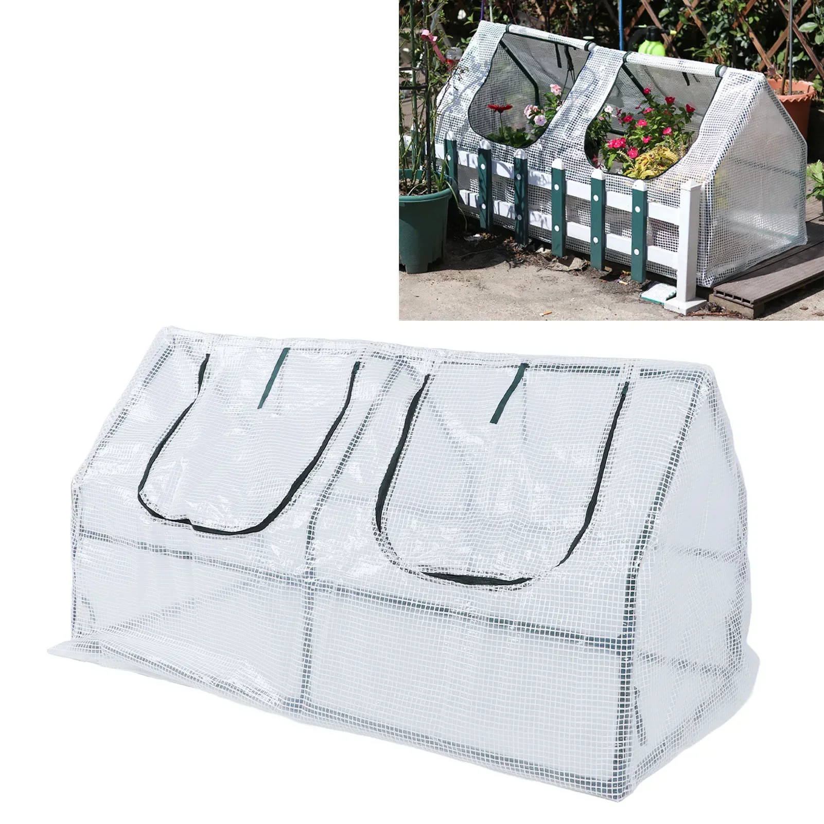 

Garden Greenhouse Professional Freeze Proofing Windproof Strong Steel Frame Indoor Greenhouse Tent For Outdoor Garden Home
