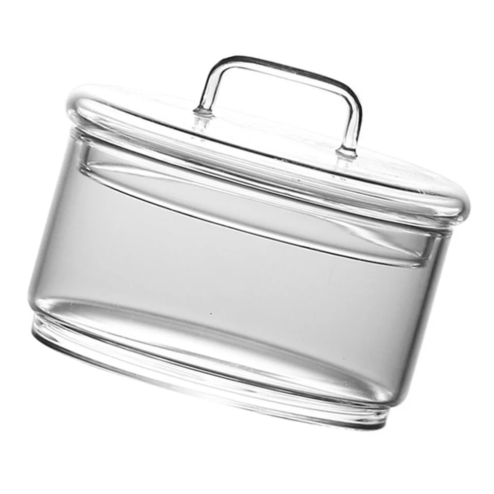 

1Set Micro Landscape Bottle Glass Ecological Container Transparent DIY Terrarium Vase for Plants Floral Arrangements Table