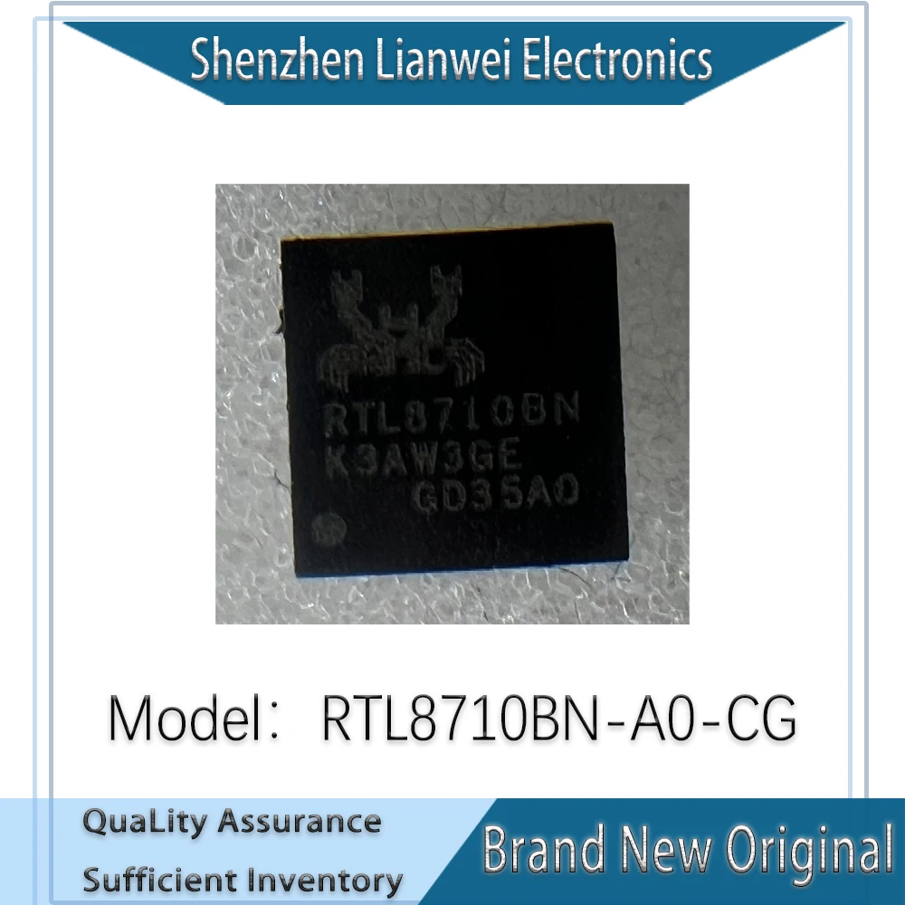 

100% New Original RTL8710BN-A0-CG RTL8710BN IC Chipset QFN-32