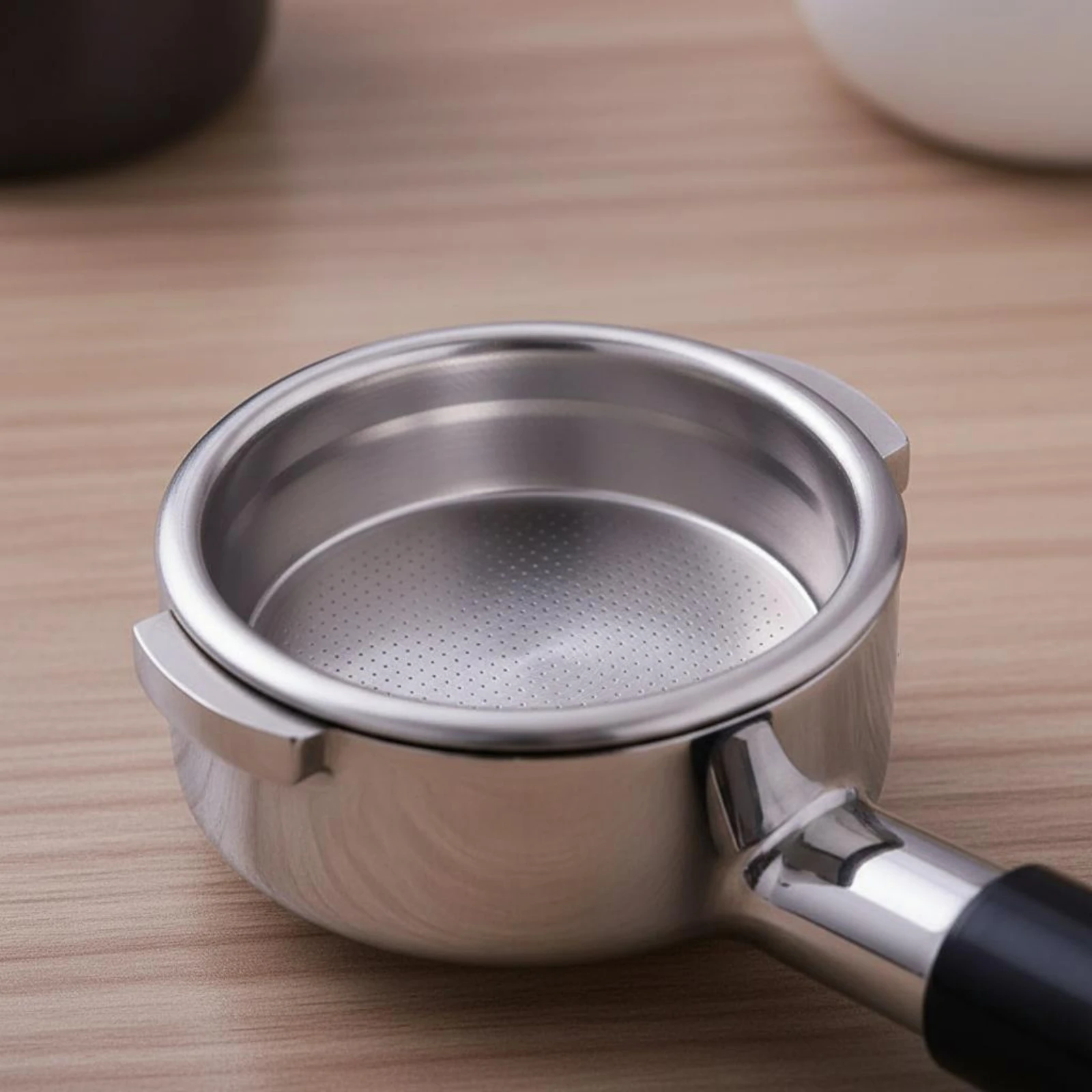 58mm Bottomless Portafilter Easy to Clean E61 Grouphead Portafilter Kitchen Appliance Part Detachable Design for Cafe view 6