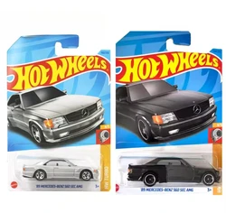 Original heiße räder auto hw turbo voiture 250 legierung druckguss 89 mercedes-benz sec amg spielzeug für jungen sammlung C4982-150/