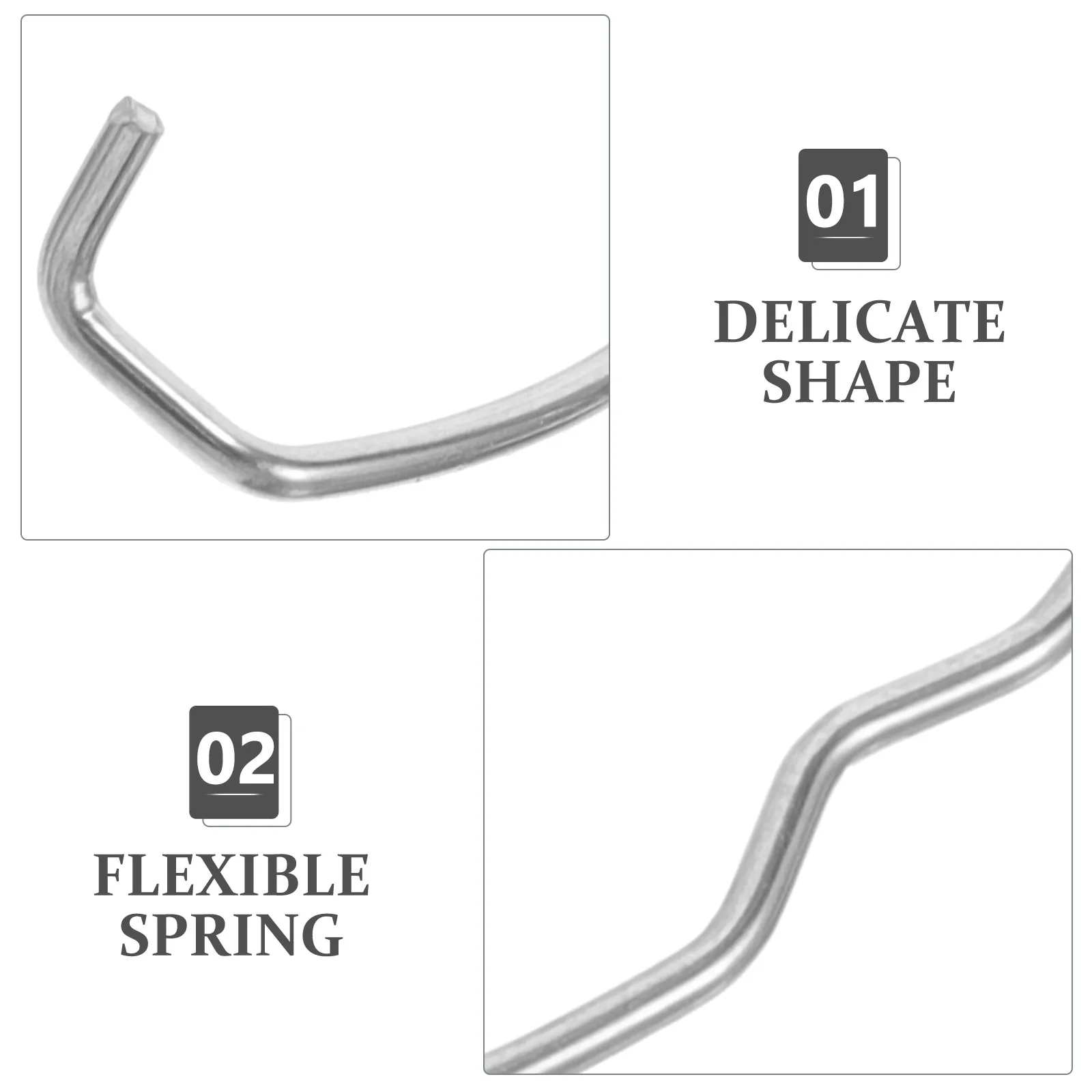 

1 set Spotlight Fixing Buckle MR16 Double Ear Clips Inner Ear Clips Round Retaining Buckle Lamp Accessories Downlight Parts