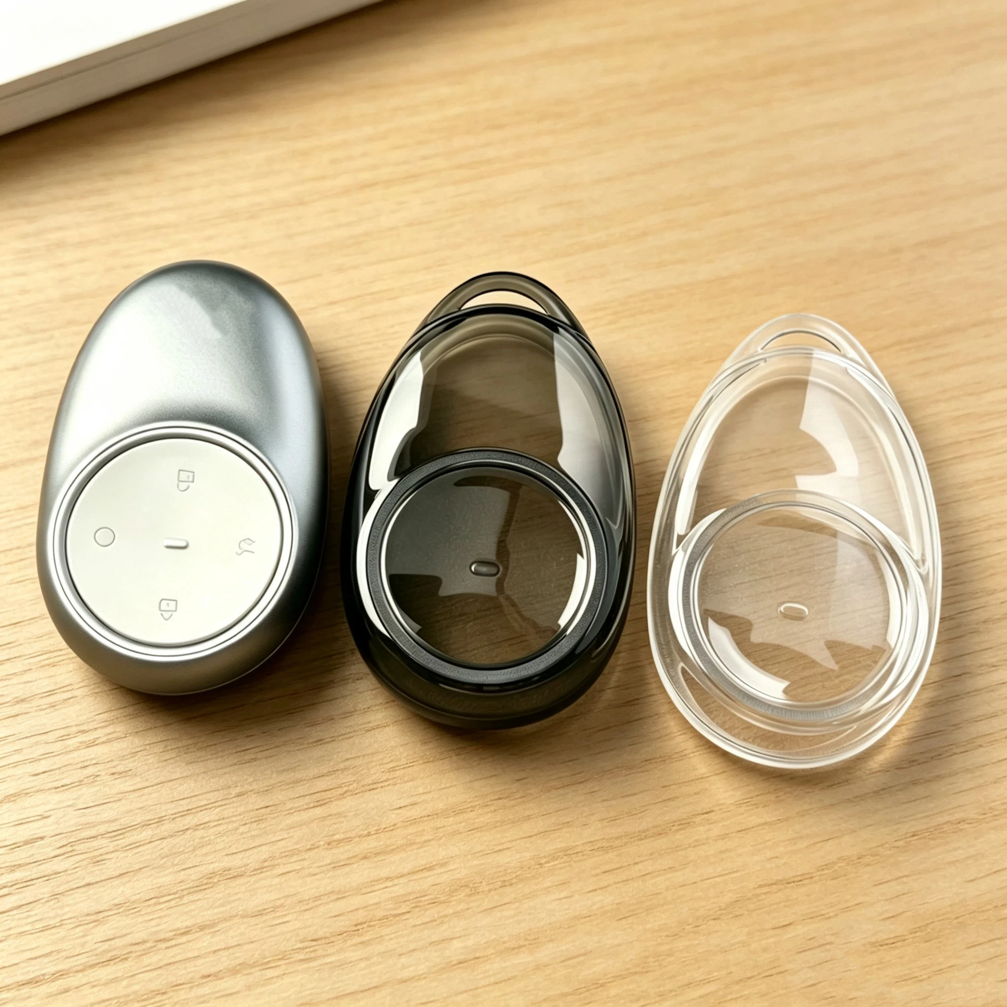 Transparent Black TPU Car Keychain Holder Wallet Key Caps For GAC AION Y Plus S V LX IA5 UT 2026 Key Cover Case Organizer