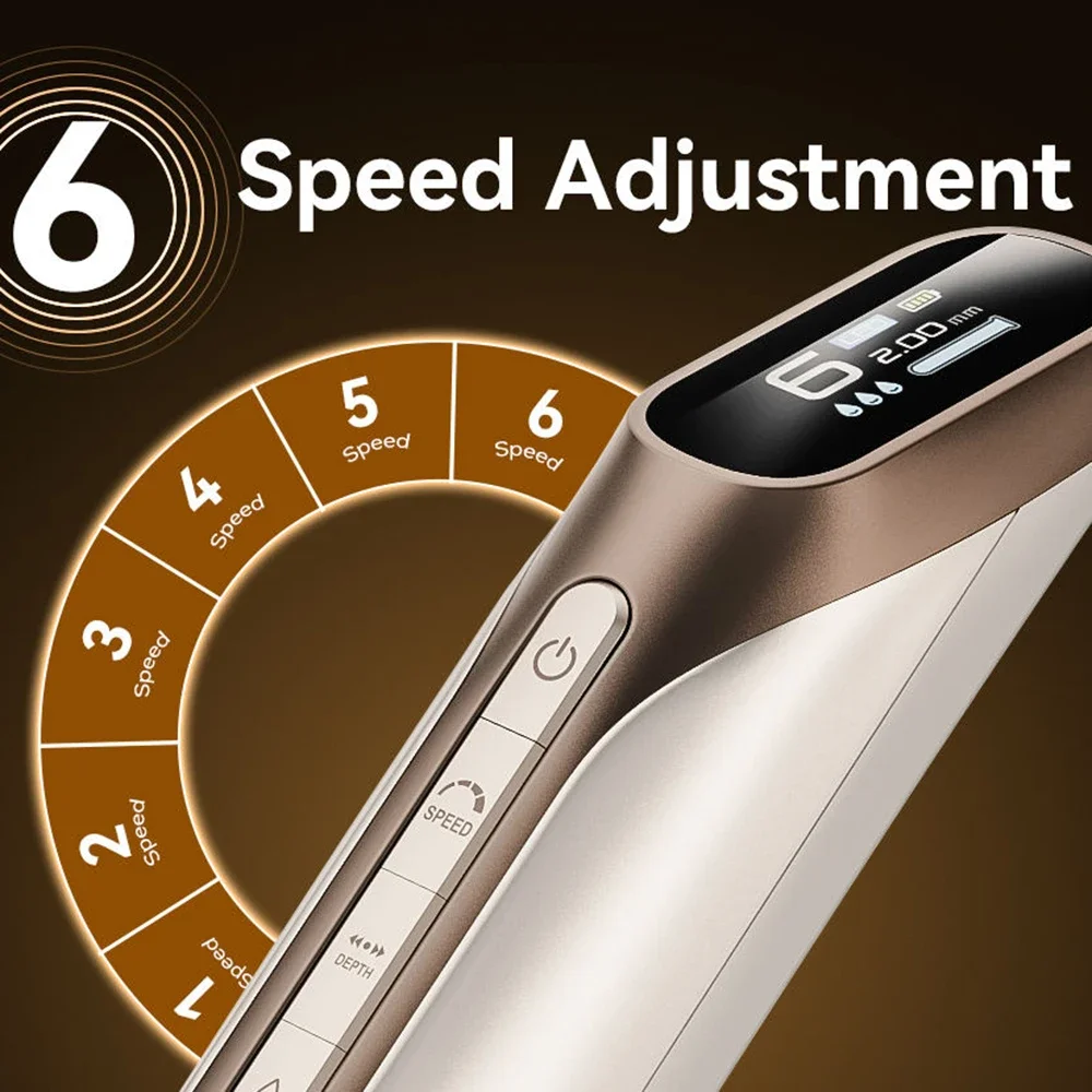 Original Dr. Pen H6 with 2Pcs 18Pins Dual Cartridge Design Intelligent Infusion Microneedling Pen Needle Length 0.2mm