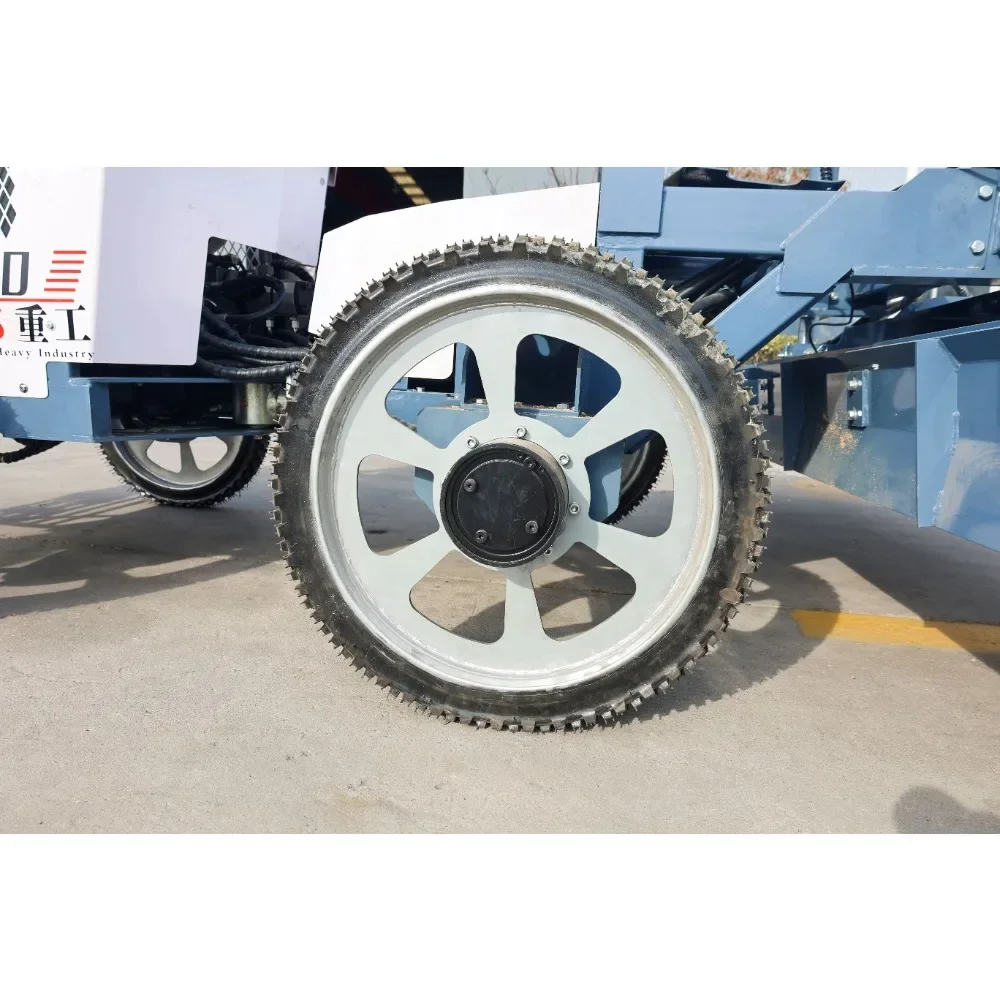 

Гидравлическая четырехколесная лазерная кривая машина Оборудование для выравнивания бетона для дорожного строительства Высокоточная отделка тротуара