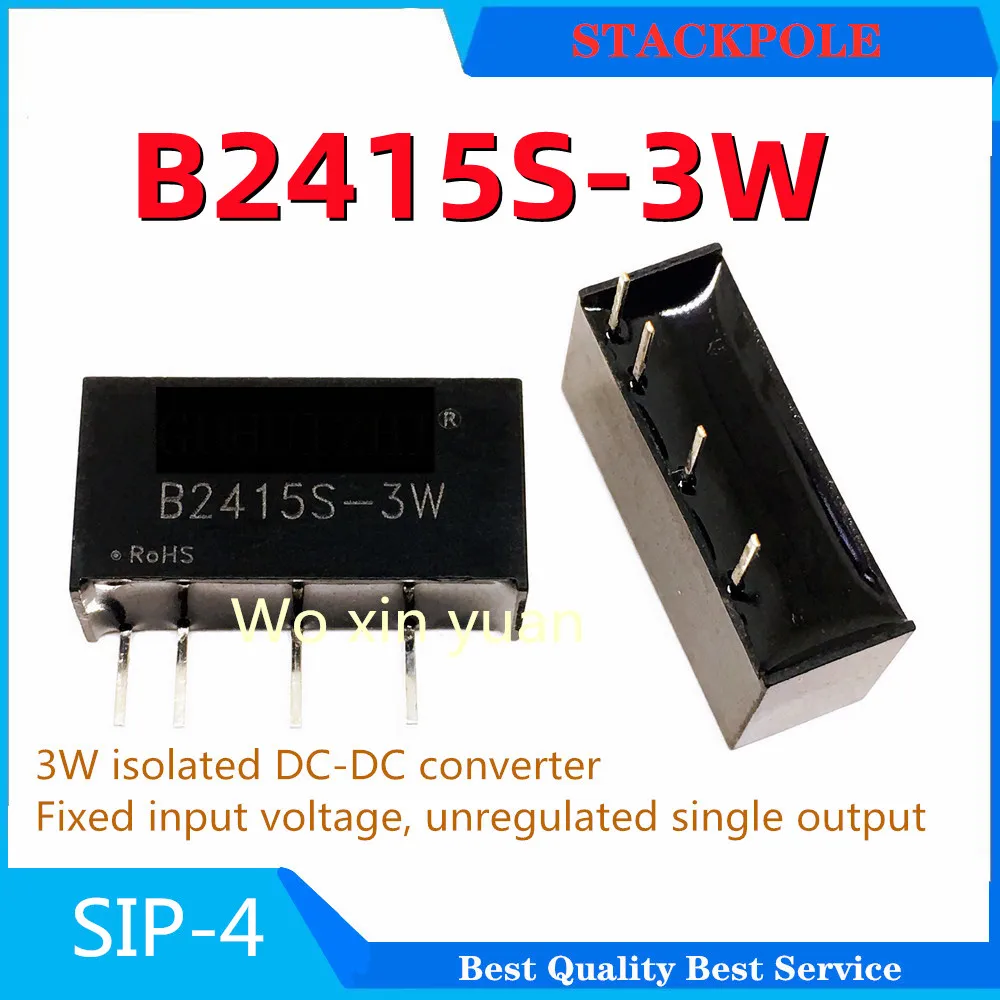 (2 piezas) B2412S-3W B2415S-3W [SIP4 3W CC/CC] B2412S B2412 B2415S B2424S SIP-4