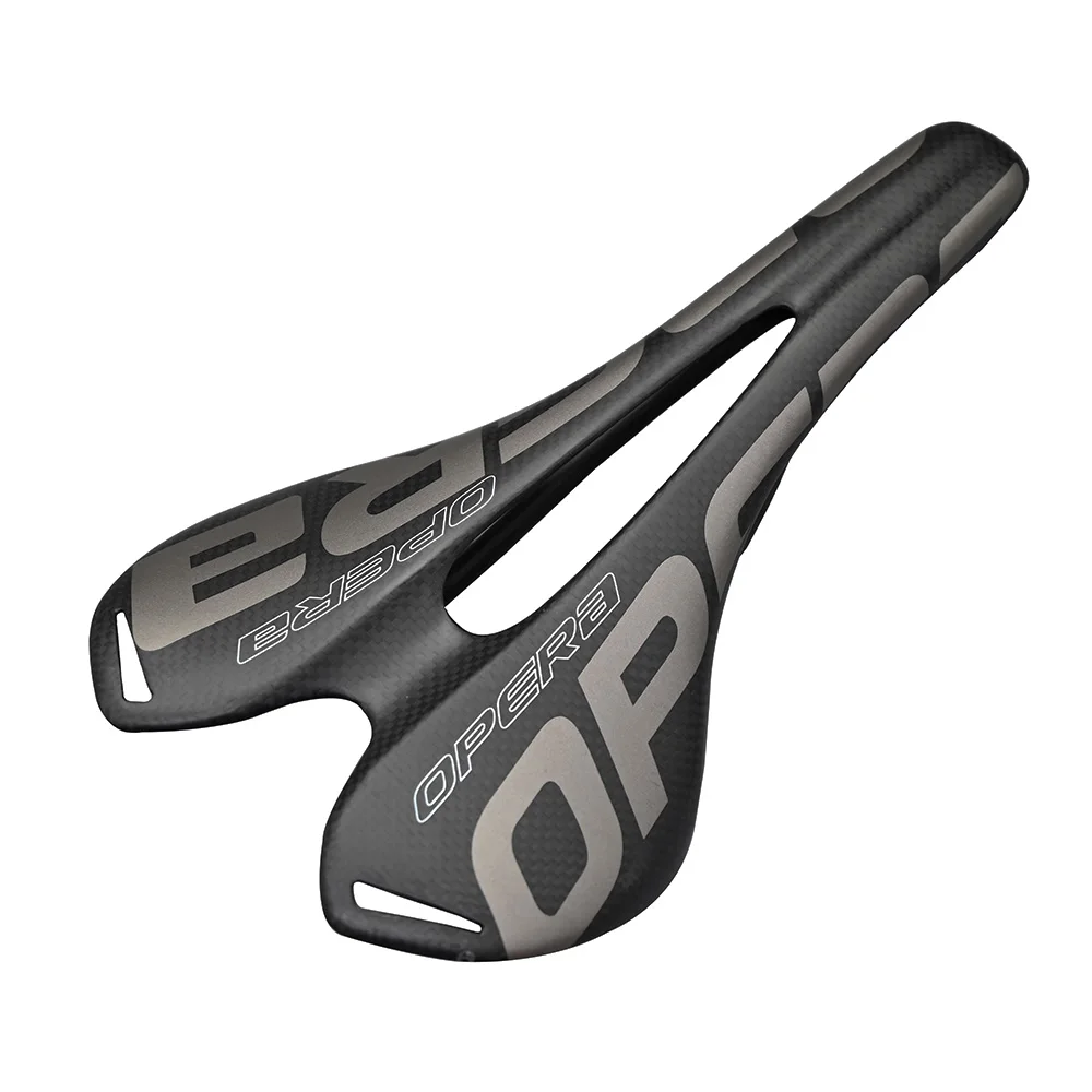 3K Full Carbon Fiber Bicycle Saddle, Matt Bike Cushion, MTB Road Bike Seat, Cycling Parts, 275x143mm, New, 2022