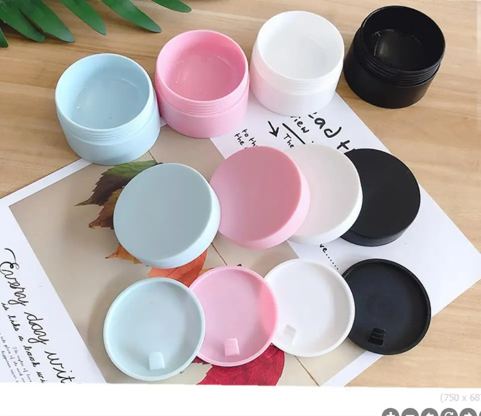 5G15G20G30G50G plastic jar pot tin bottle Gel Hair Wax essence moisture cream eye serum mask emulsion skin care cosmetic packing