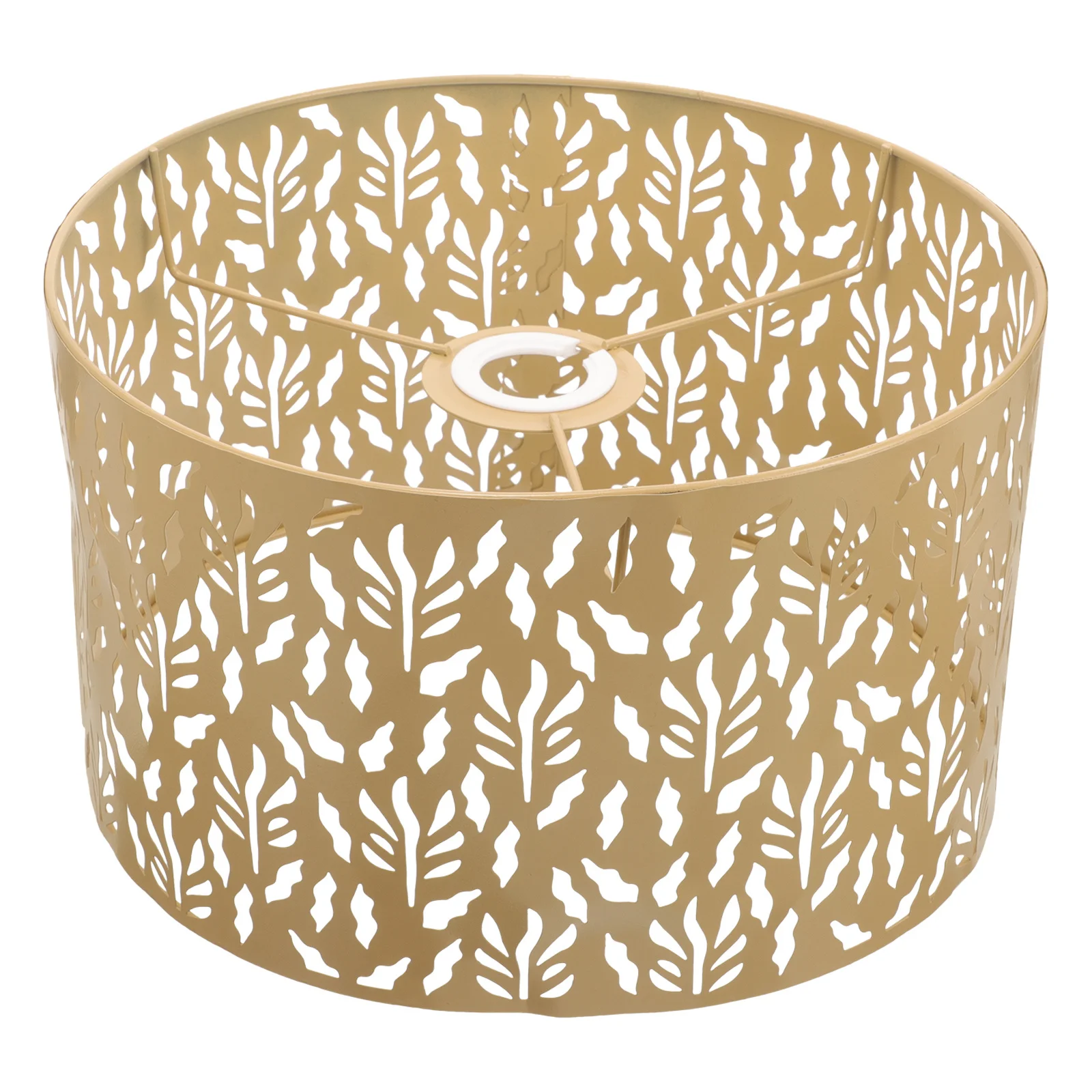 

Metal Lampshade Hollow Pattern Modern Table Lamp Shade for Home Hotel Bedroom Study Decorative Light Cover