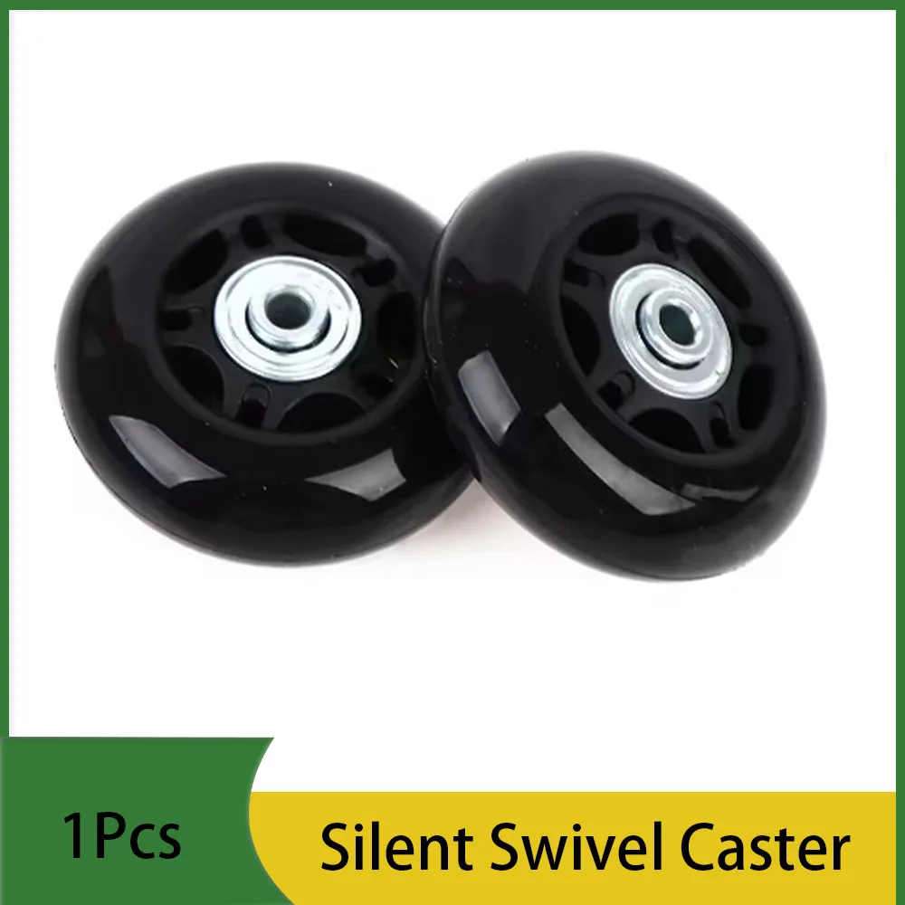 1/2/4/8Pcs Luggage Repair Replacement Single Wheel High Elasticity PU Silent Pull Rod Box Universal Wheel Repair Accessories