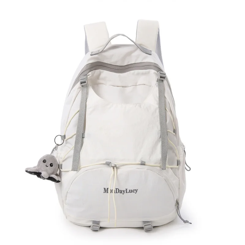 Niche trendy outdoor backpack for men and women, couple's sports backpack, lightweight, stylish, high-appearance college student