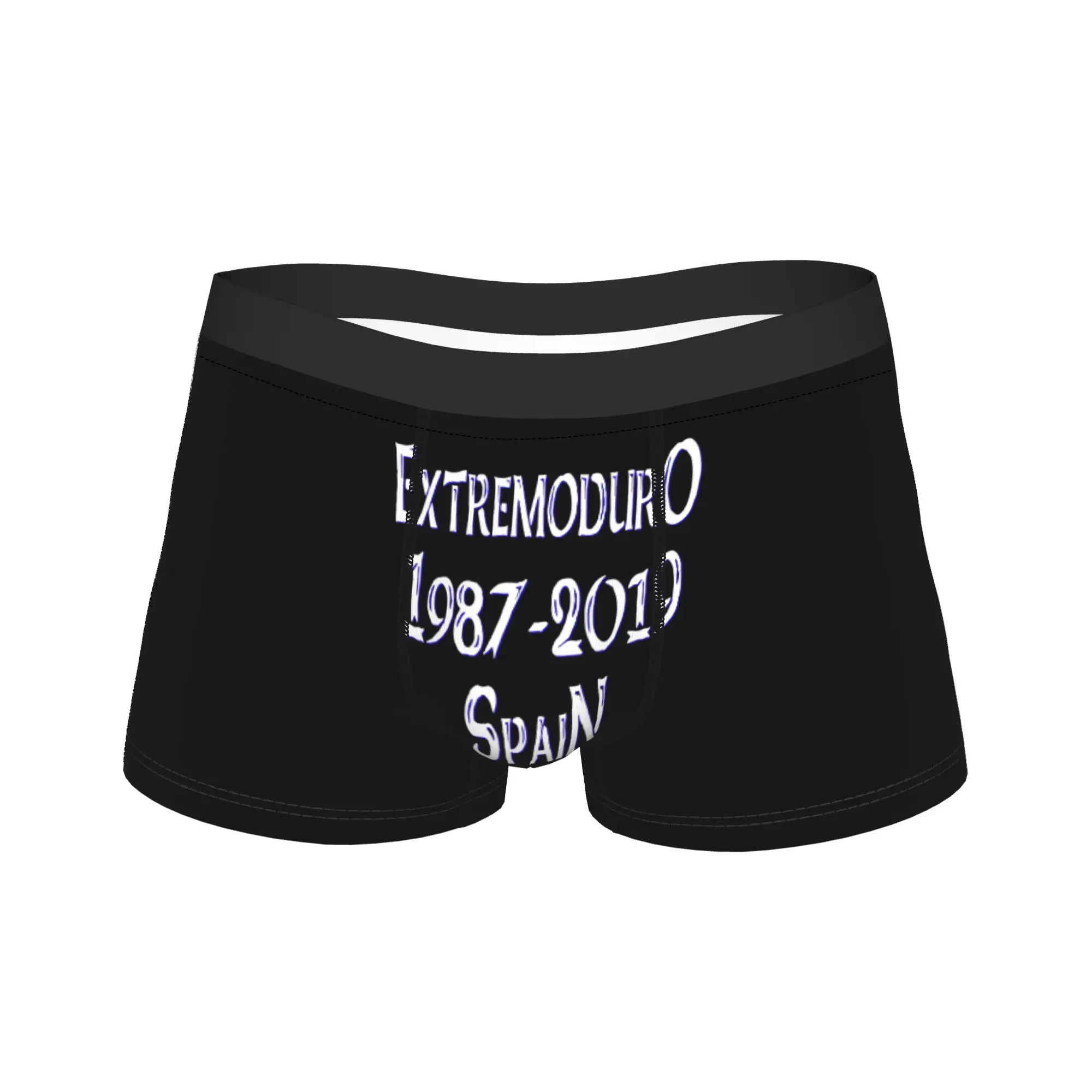 

Шорты-боксеры Extremoduro, нижнее белье высокого качества, мужские дышащие боксеры с узором, трусы больших размеров