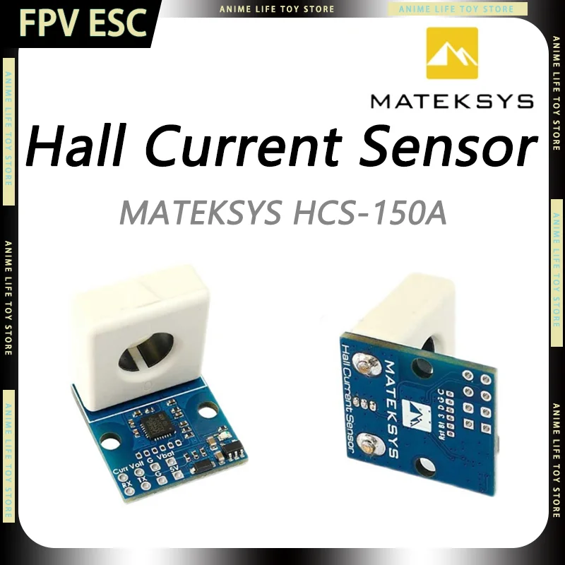 

MATEK HCS-150A For FC H743 V3 Flight Control FPV Drone Parts 150A Hall Current Sensor RC Airplane Fixed Wing For Boy DIY Gifts