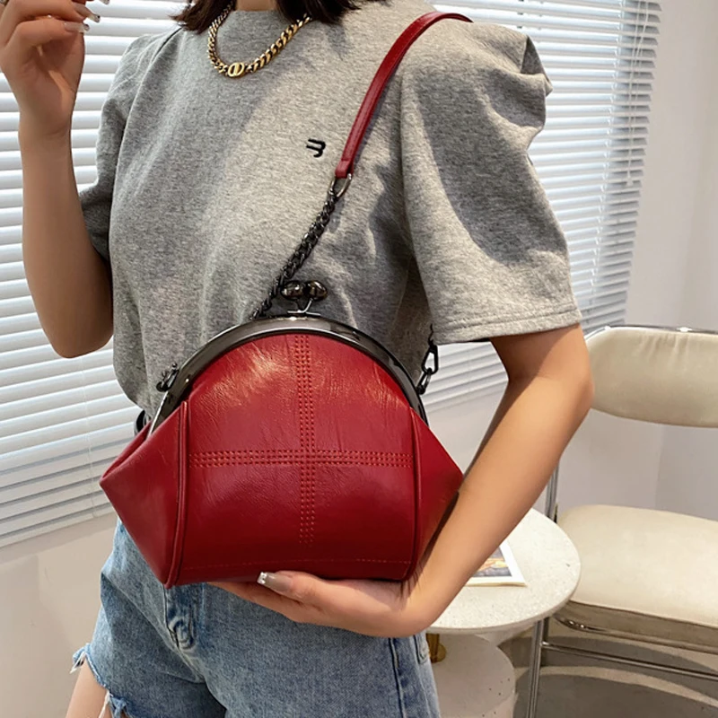 Simple Design New Women Bag Fashion Clip Bag Women Handbag Single Shoulder Crossbody Bag