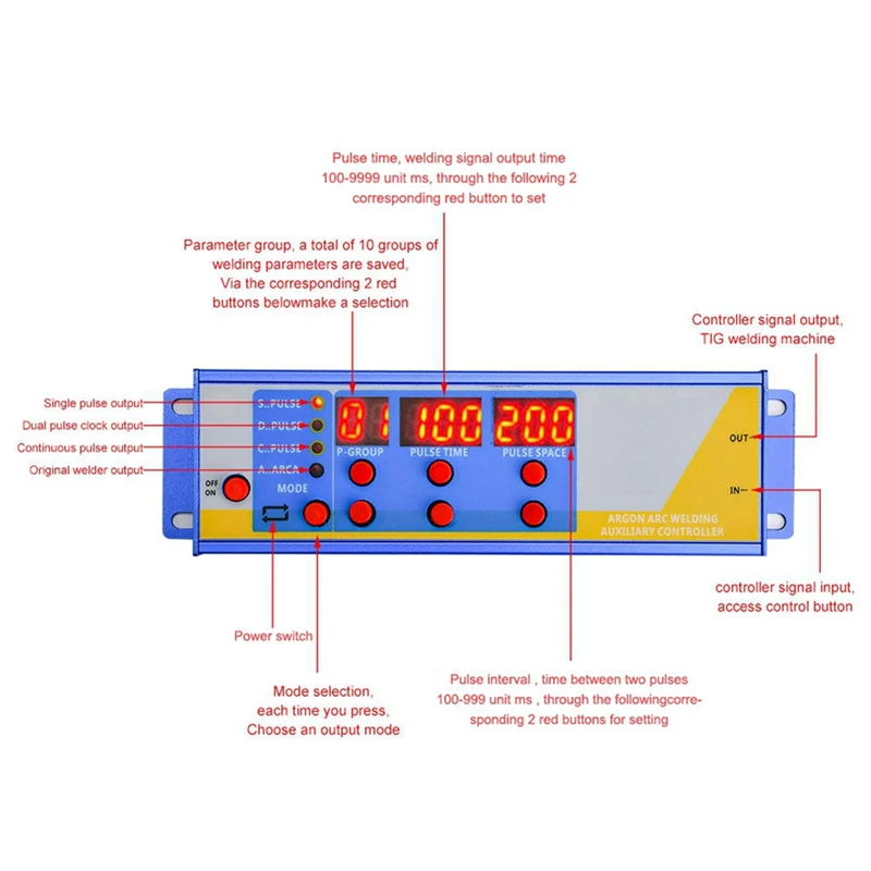

AT63-Argon Arc Welding Spot Welding Mach Cold Welding Controller Welding Spot Welding Mach